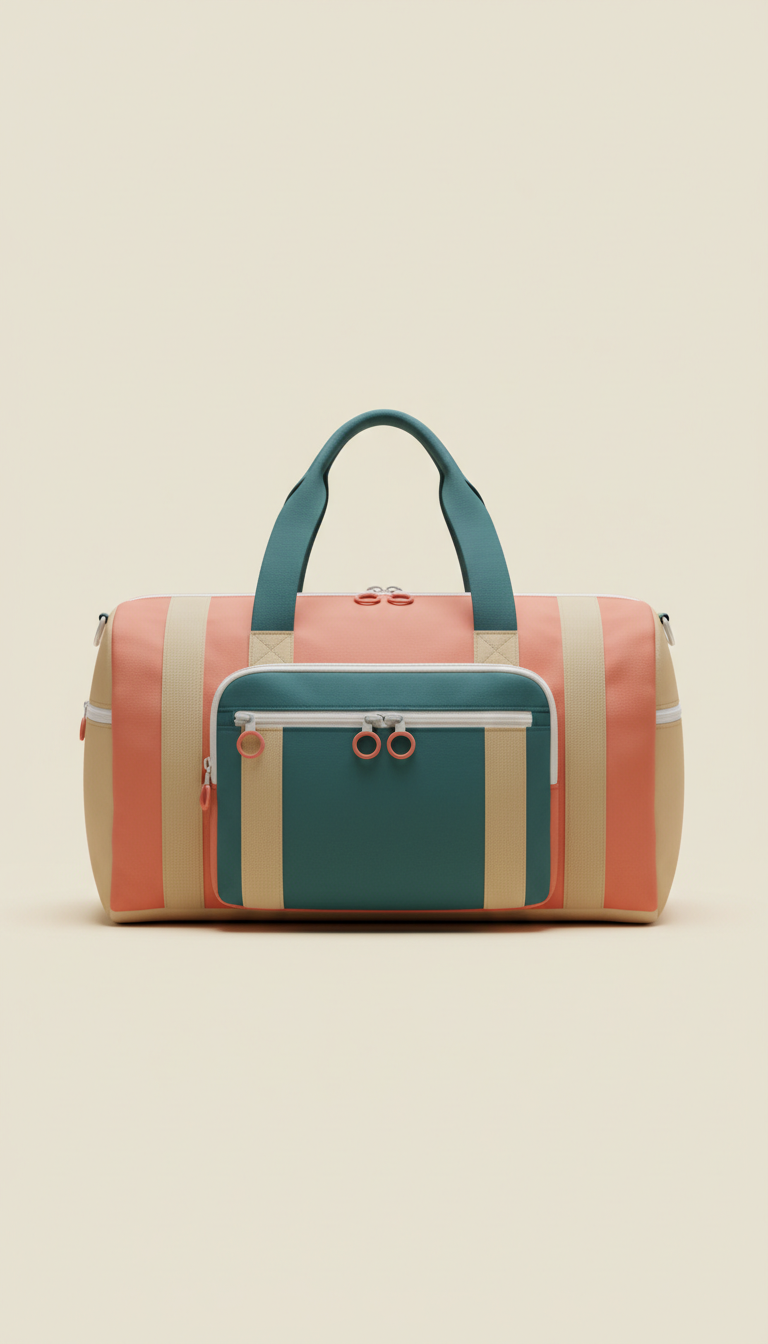 Streetwear Duffel with Wet Pocket